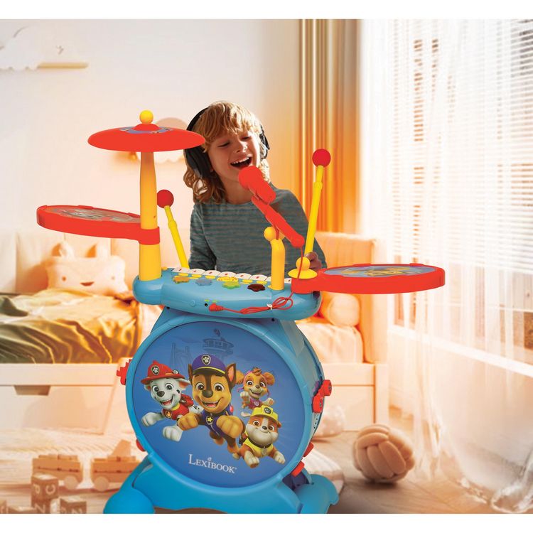 Produktbild: My Rock Band Paw Patrol elektronisches Leuchttrommel-Set