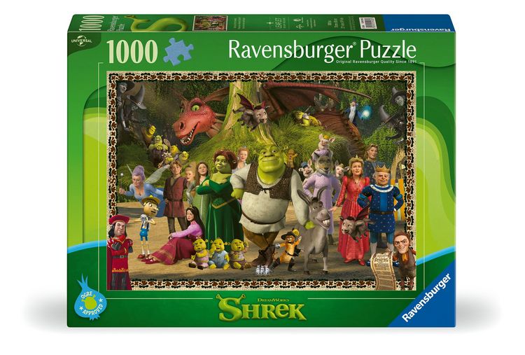 Produktbild: Erwachsenenpuzzle 1000 Teile - Shrek Evergreen