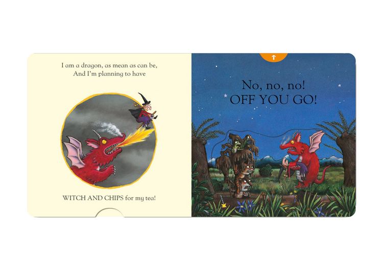 Produktbild: Room on the Broom: A Push, Pull and Slide Book