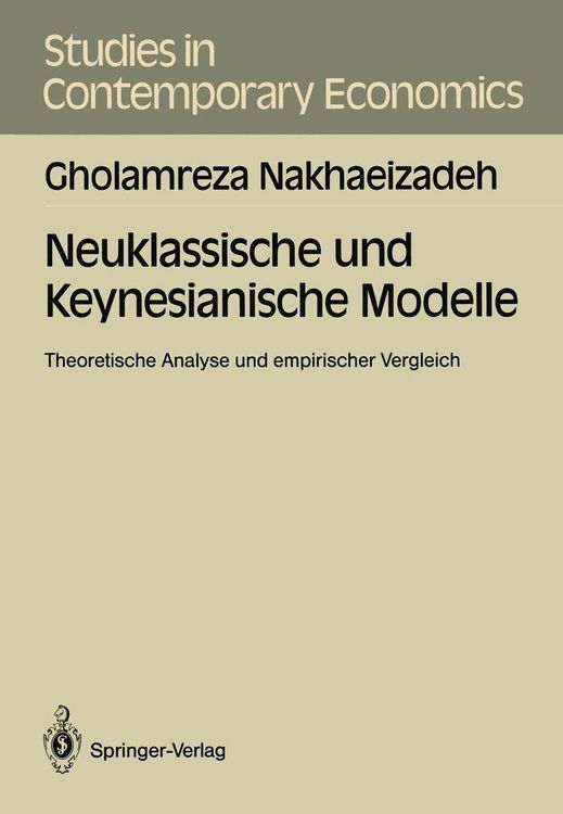 Produktbild: Neuklassische und Keynesianische Modelle