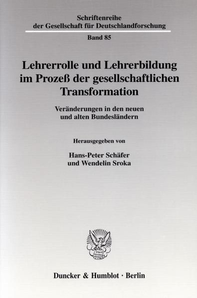 Produktbild: Lehrerrolle und Lehrerbildung im Proze&szlig; der gesellschaftlichen Transformation.