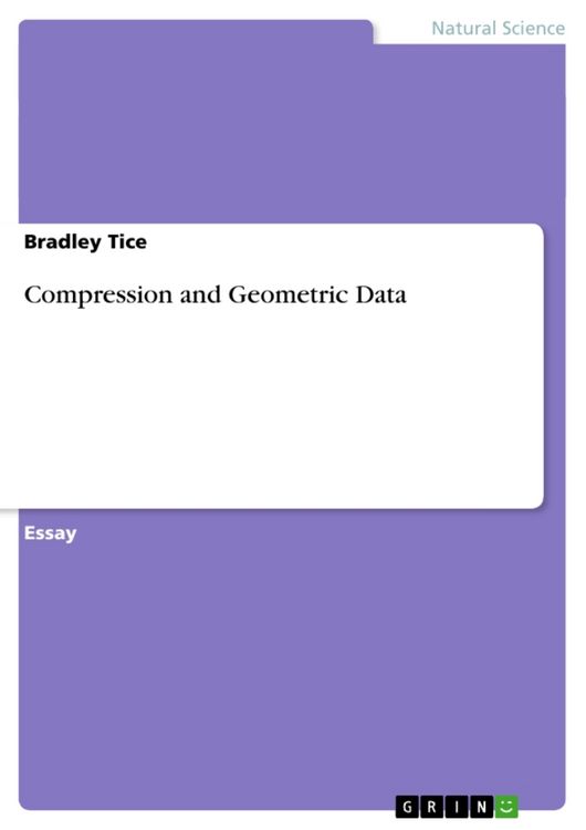 Produktbild: Compression and Geometric Data