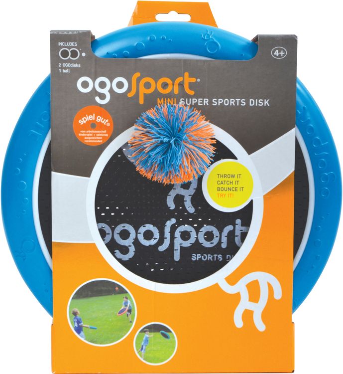 Produktbild: Ogo Sport Set, blau-orange, 2 Scheiben je 30,5 cm