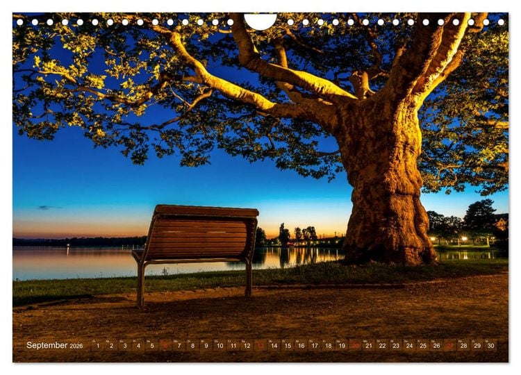 Produktbild: Farbenfroh Bodensee (Wandkalender 2026 DIN A4 quer), CALVENDO Monatskalender