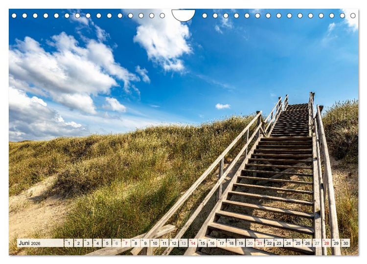 Produktbild: Insel Sylt - Fantastische Momente (Wandkalender 2026 DIN A4 quer), CALVENDO Monatskalender