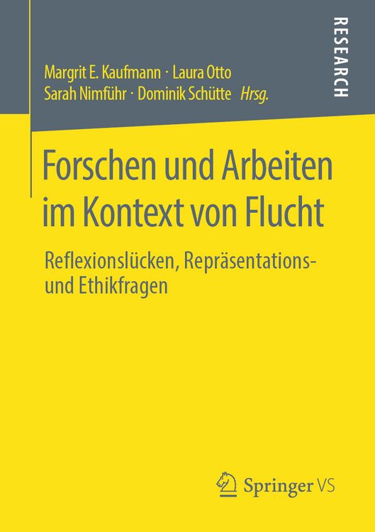 Produktbild: Forschen und Arbeiten im Kontext von Flucht