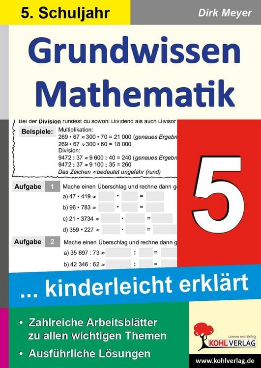 Produktbild: Grundwissen Mathematik / Klasse 5