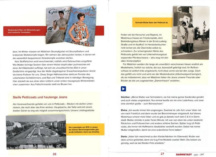 Produktbild: Aufgewachsen in Darmstadt in den 50er & 60er Jahren