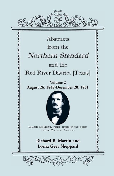 Produktbild: Abstracts from the Northern Standard and the Red River District [Texas]