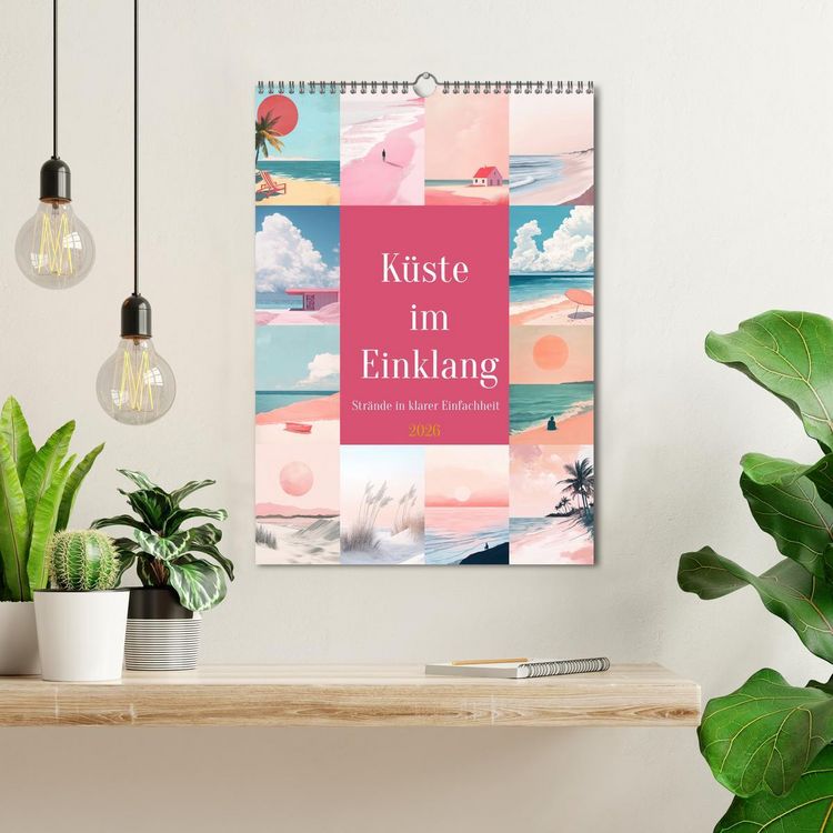 Produktbild: K&uuml;ste im Einklang (Wandkalender 2026 DIN A3 hoch), CALVENDO Monatskalender