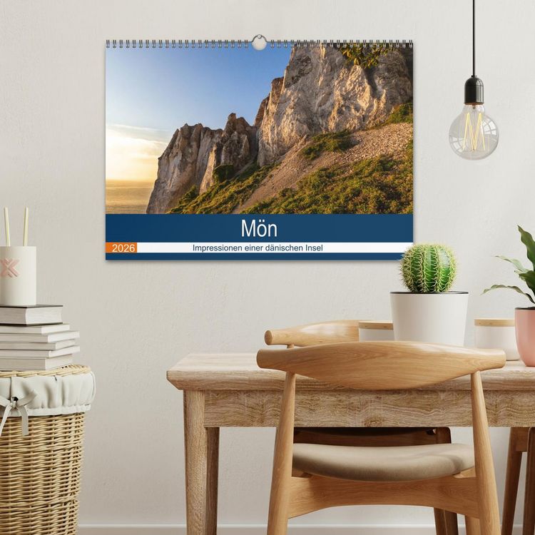 Produktbild: M&ouml;n, Impressionen einer d&auml;nischen Insel (Wandkalender 2026 DIN A3 quer), CALVENDO Monatskalender