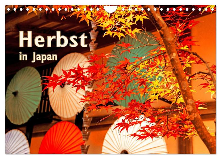 Produktbild: Herbst in Japan (Wandkalender 2026 DIN A4 quer), CALVENDO Monatskalender