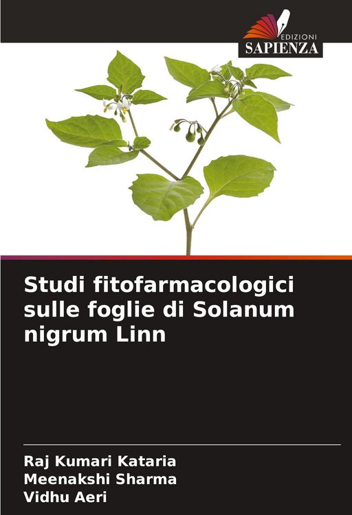 Produktbild: Studi fitofarmacologici sulle foglie di Solanum nigrum Linn