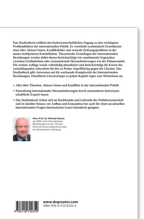 Produktbild: Einf&uuml;hrung in die Internationale Politik