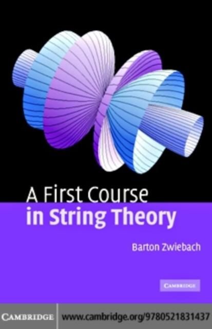 Produktbild: First Course in String Theory