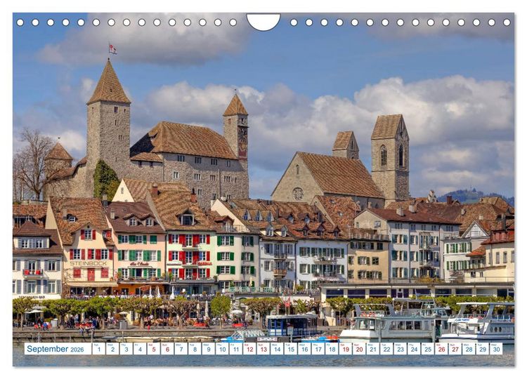Produktbild: Switzerland (Wall Calendar 2026 DIN A4 landscape), CALVENDO 12 Month Wall Calendar