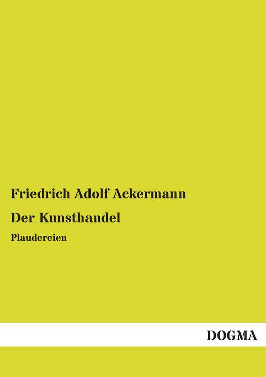 Produktbild: Der Kunsthandel