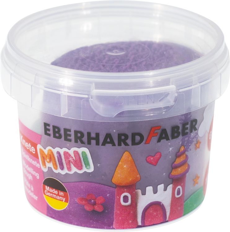 Eberhard Faber 572511 - Spielknete Glitzer 4er Set
