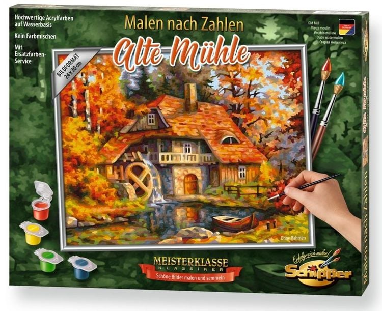 Produktbild: Schipper Malen nach Zahlen - Alte M&uuml;hle