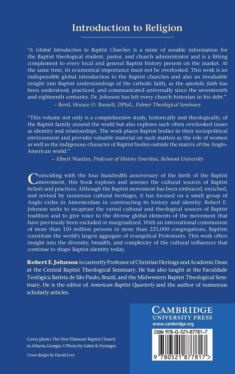 Produktbild: A Global Introduction to Baptist Churches