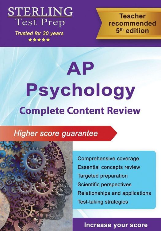Produktbild: Sterling Test Prep AP Psychology
