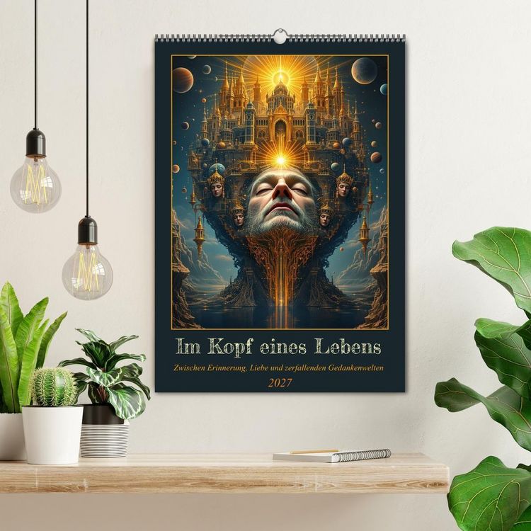 Produktbild: Im Kopf eines Lebens (Wandkalender 2027 DIN A2 hoch), CALVENDO Monatskalender