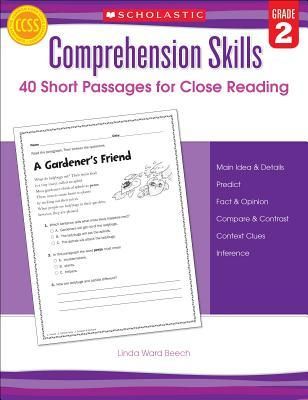 Produktbild: Comprehension Skills: 40 Short Passages for Close Reading: Grade 2