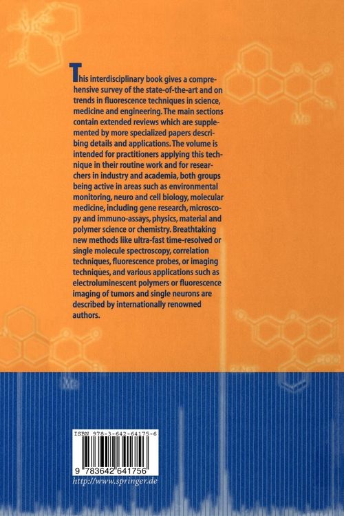 Produktbild: Applied Fluorescence in Chemistry, Biology and Medicine