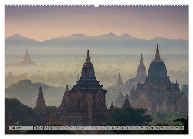 Produktbild: Die Magie Asiens (Wandkalender 2026 DIN A2 quer), CALVENDO Monatskalender