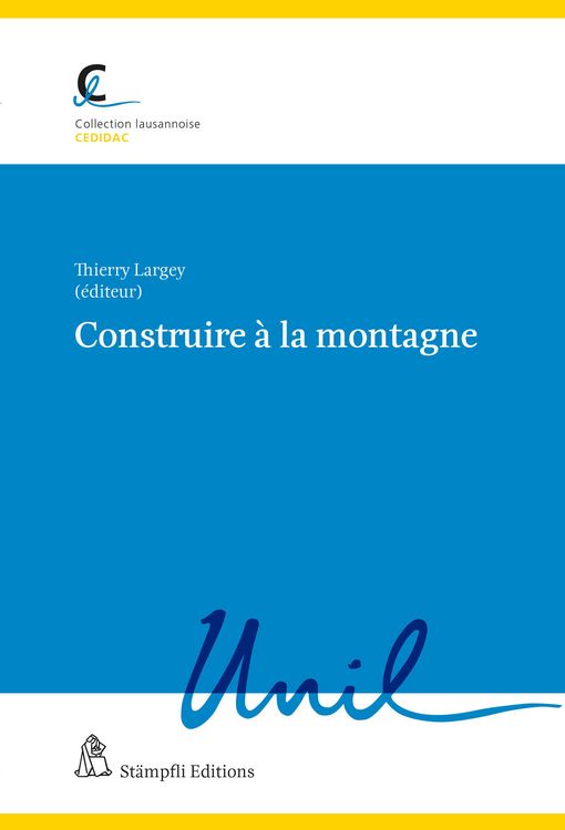 Produktbild: Construire &agrave; la montagne