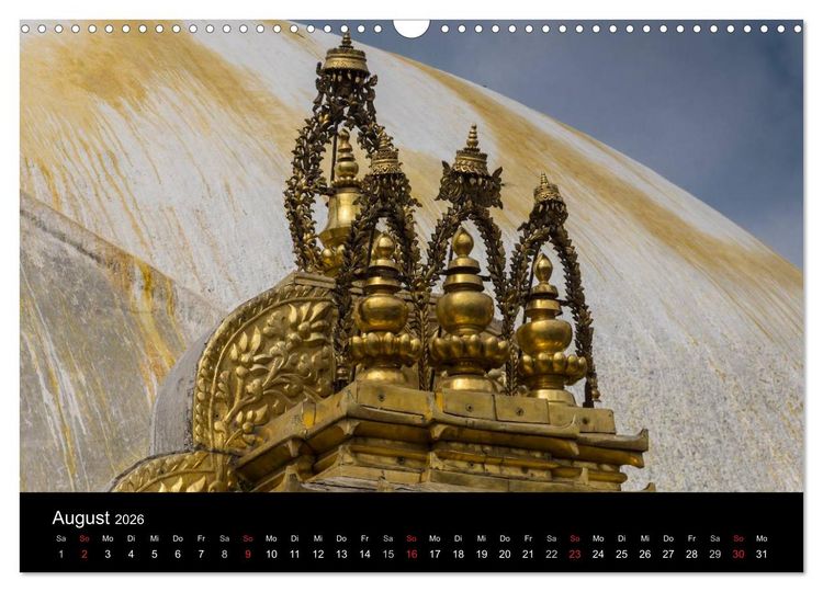 Produktbild: Faszination Nepal (Wandkalender 2026 DIN A3 quer), CALVENDO Monatskalender