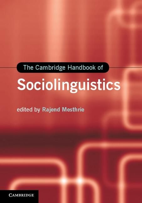 Produktbild: Cambridge Handbook of Sociolinguistics