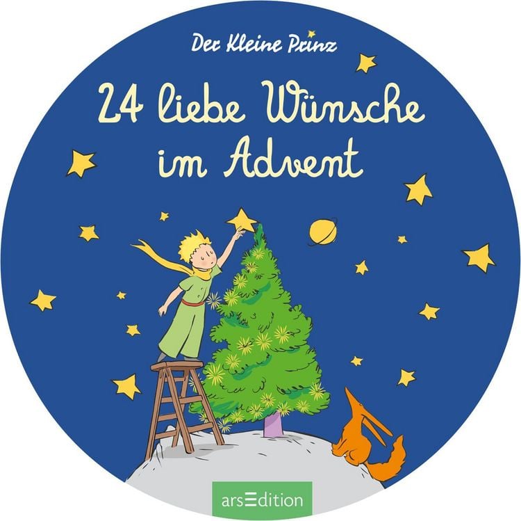 Produktbild: Adventskalender in der Dose. Der Kleine Prinz. 24 liebe W&uuml;nsche im Advent