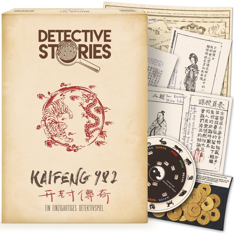 Produktbild: Krimi-Spielebox: Detective Stories - History Edition - Kaifeng 928
