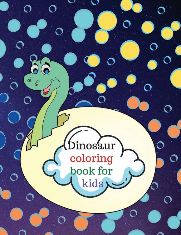 Produktbild: Dinosaur coloring book for kids