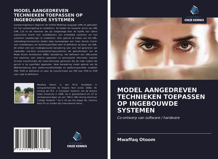 Produktbild: Model Aangedreven Technieken Toepassen Op Ingebouwde Systemen
