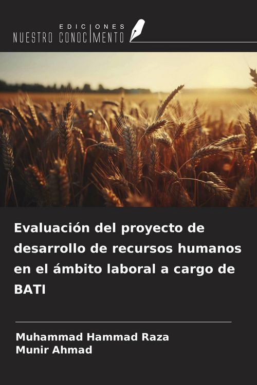 Produktbild: Evaluaci&oacute;n del proyecto de desarrollo de recursos humanos en el &aacute;mbito laboral a cargo de BATI