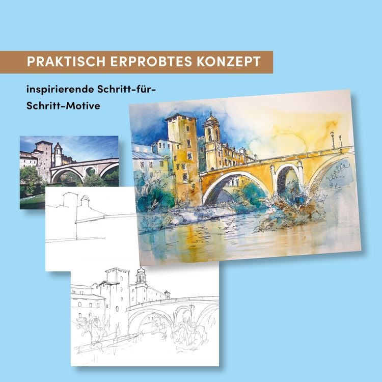 Produktbild: Richtig Sehen & locker Skizzieren