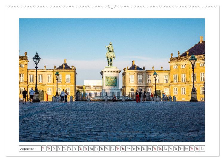 Produktbild: Kopenhagen - Traumst&auml;dte der Welt (Wandkalender 2026 DIN A2 quer), CALVENDO Monatskalender