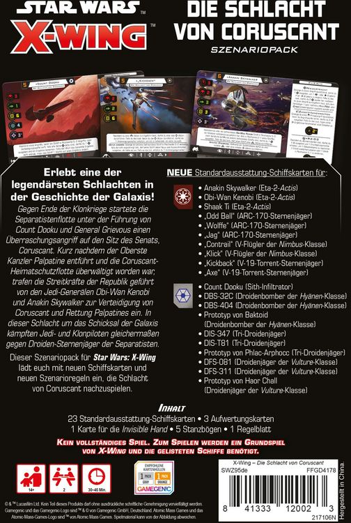 Produktbild: Star Wars X-Wing 2. Edition - Die Schlacht von