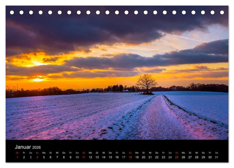 Produktbild: Leverkusen - Stadt und Natur (Tischkalender 2026 DIN A5 quer), CALVENDO Monatskalender