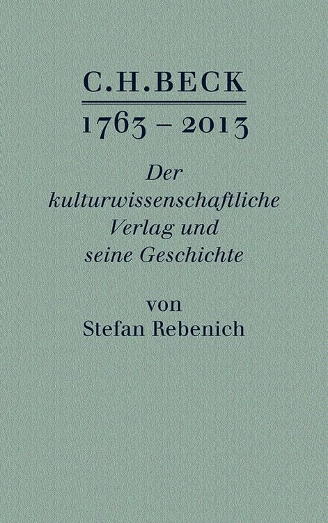 Produktbild: C.H.BECK 1763 - 2013