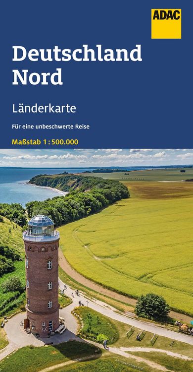 Produktbild: ADAC L&auml;nderkarte Deutschland Nord 1:500.000