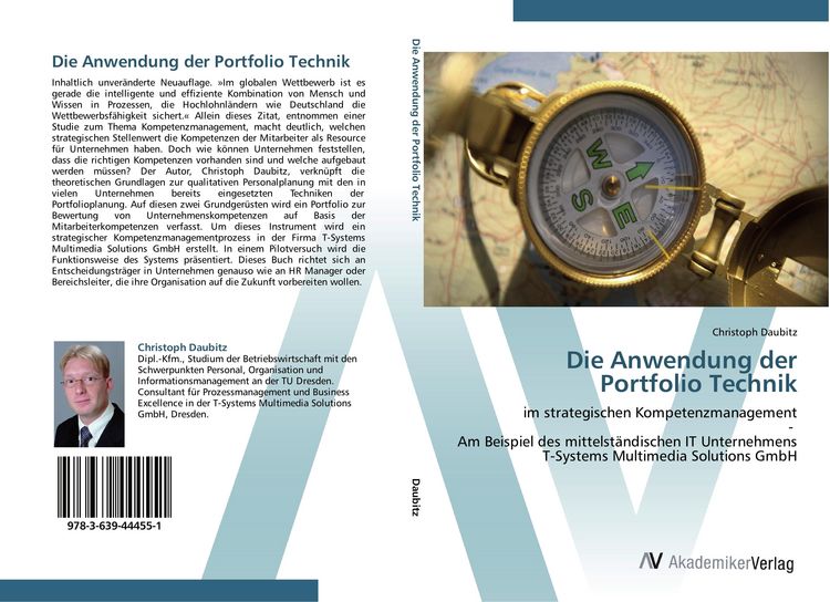 Produktbild: Die Anwendung der Portfolio Technik