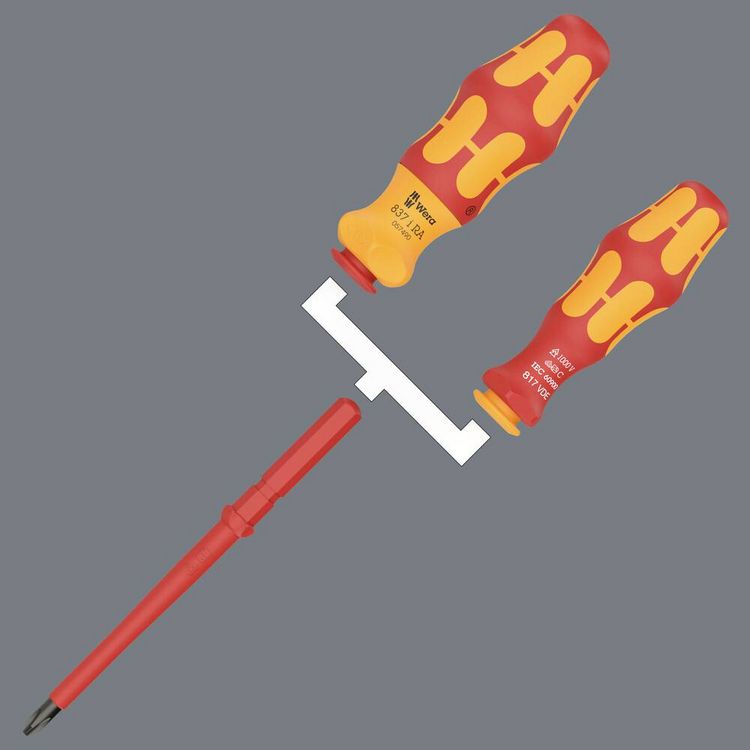 Produktbild: Wera 9751 VDE Schraubendreher-Set 28teilig PH, PZ, TORX, Sechskant, Schlitz