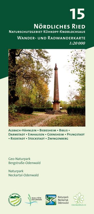 Produktbild: Blatt 15, N&ouml;rdliches Ried - Naturschutzgebiet K&uuml;hkopf-Knoblochsaue
