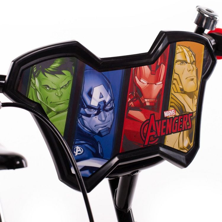 Produktbild: Huffy Avengers 14 Zoll Fahrrad, Grau/Schwarz