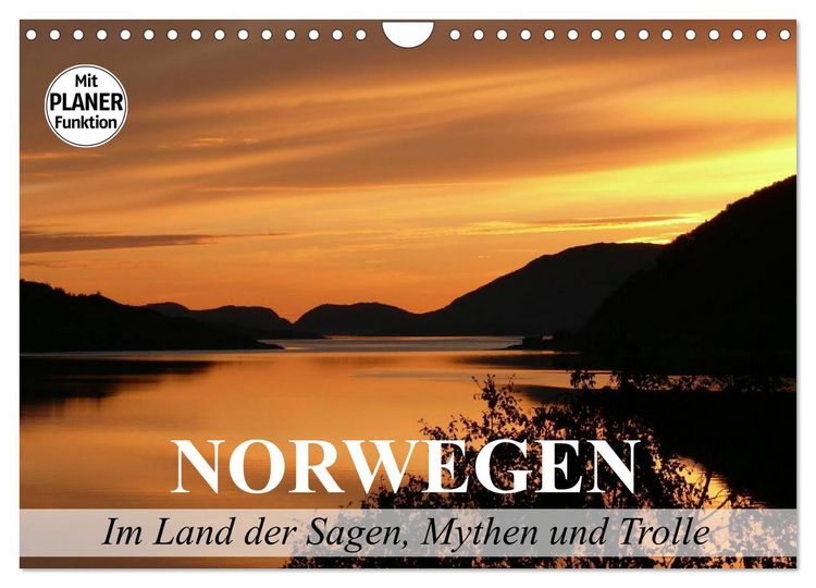 Produktbild: Norwegen. Im Land der Sagen, Mythen und Trolle (Wandkalender 2026 DIN A4 quer), CALVENDO Monatskalender