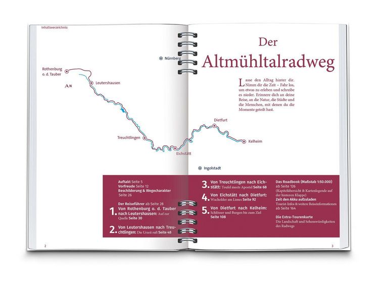 Produktbild: KOMPASS Radreisef&uuml;hrer Altm&uuml;hltalradweg