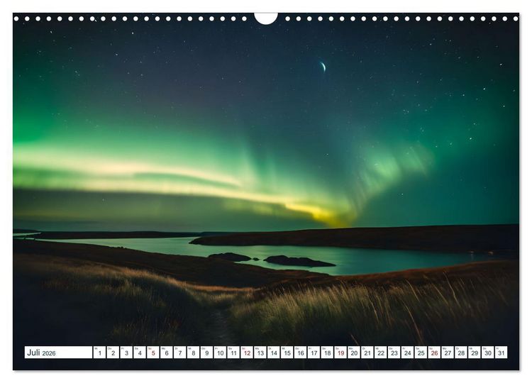 Produktbild: Wetter- und Naturph&auml;nomene (Wandkalender 2026 DIN A3 quer), CALVENDO Monatskalender